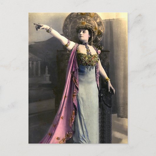 Carte Postale Il Est Allé De Cette Manière (Devant)