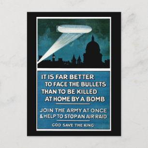 Carte Postale Il Est Bien Mieux De Faire Face Aux Balles...