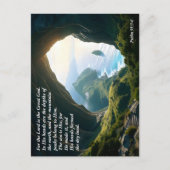 Carte Postale Il est le Grand Dieu, Dieu & Création Verset (Devant)