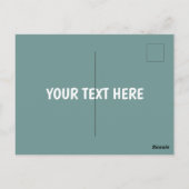 Carte Postale Il est ressuscité (Dos)