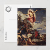 Carte Postale Il est ressuscité ! (Devant / Derrière)