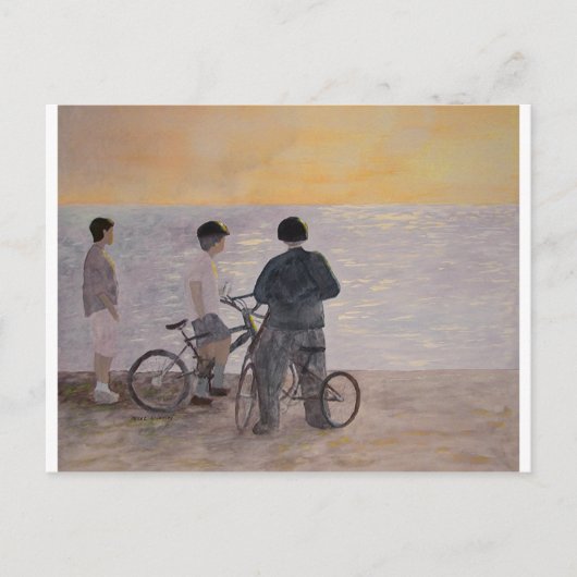 Carte Postale Il Est Temps De Rentrer À La Maison (Devant)