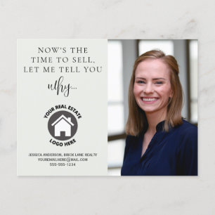 Carte Postale Il est temps de vendre du marketing immobilier