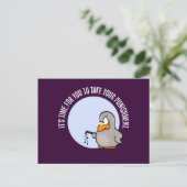 Carte Postale Il est temps que tu sois puni (Debout devant)