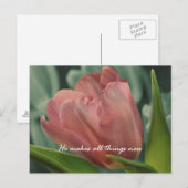 Carte Postale Il Fait Tout Nouveau Verset Biblique (Devant / Derrière)