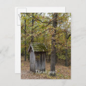 Carte Postale Il Faut Partir (Devant / Derrière)