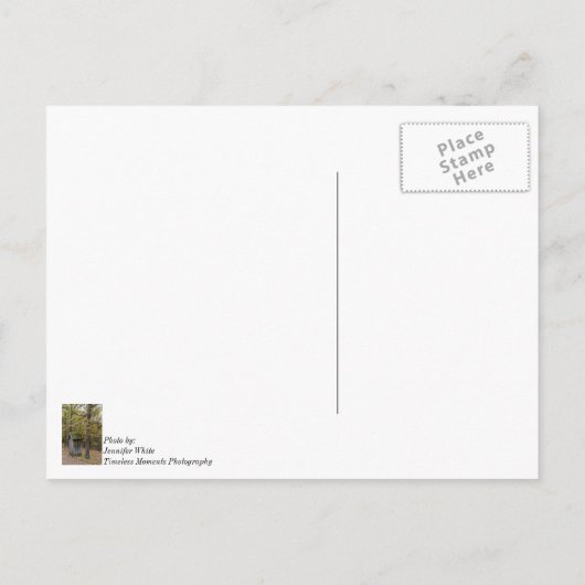 Carte Postale Il Faut Partir (Dos)