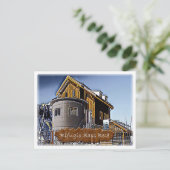 Carte Postale Il - hutte alpine Sass Bece - Dolomiti (Debout devant)