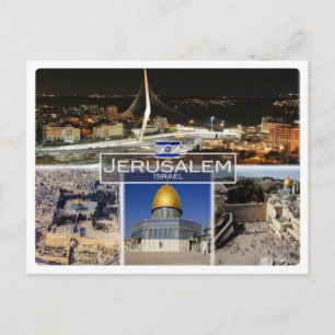 Carte Postale IL Israël - Jérusalem -