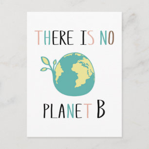 Carte Postale Il N'Y A Pas De Planète B