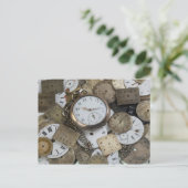 Carte Postale Il n'y a pas de temps (Debout devant)