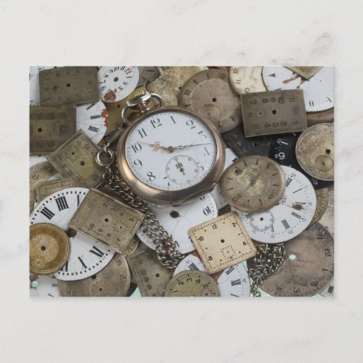 Carte Postale Il n'y a pas de temps (Devant)