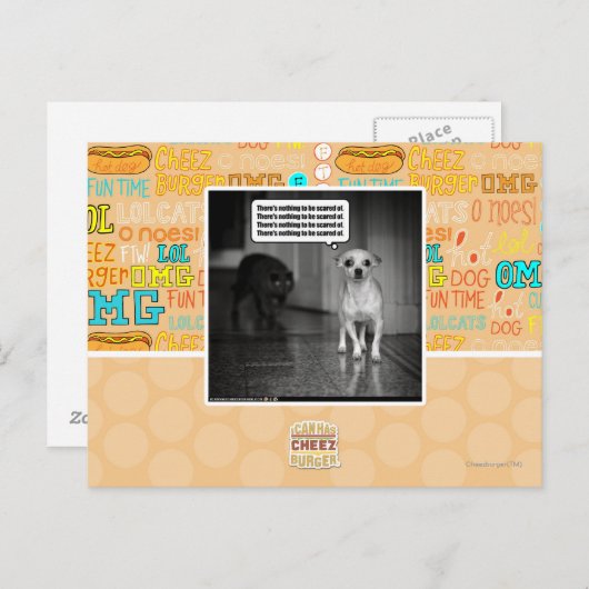 Carte Postale Il n'y a rien à craindre (Devant / Derrière)