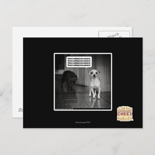 Carte Postale Il n'y a rien à craindre (Devant / Derrière)