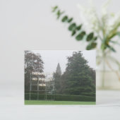 Carte Postale Il N'Y Aura Pas De Miracles Ici - Edimbourg Art (Debout devant)