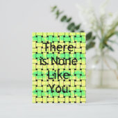 Carte Postale Il N'Y En A Pas Comme Vous L'Impression (Debout devant)