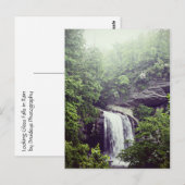 Carte Postale Il pleut des chutes de verre (Devant / Derrière)