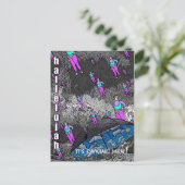 Carte Postale Il pleut des hommes ! (Debout devant)