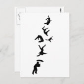 Carte Postale Il pleut des hommes - Hallelujia (Devant / Derrière)