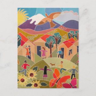 Carte Postale Il prend un village