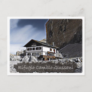 Carte Postale Il - refuge alpin Camillo Giussani - Dolomiti