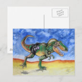 Carte Postale Il s'agit du timing (Devant / Derrière)