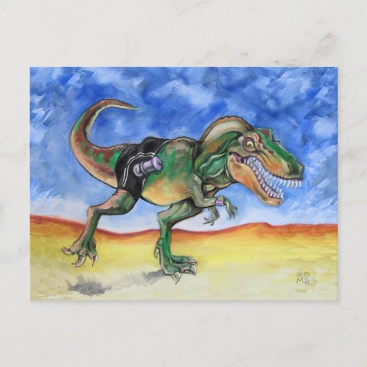 Carte Postale Il s'agit du timing (Devant)