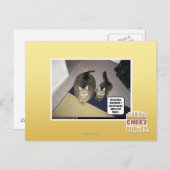 Carte Postale Il se fait chier. (Devant / Derrière)