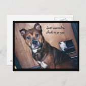 Carte Postale Il suffit de vous suivre. (Devant / Derrière)