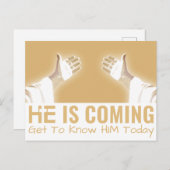 CARTE POSTALE IL VIENT (Devant / Derrière)