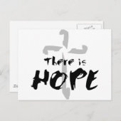 Carte Postale Il y a de l'espoir (Devant / Derrière)