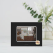 Carte Postale Il y a des lièvres en ma nourriture (Debout devant)