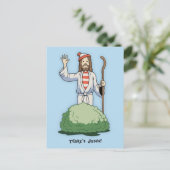 Carte Postale Il y a Jésus ! (Debout devant)