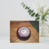 Carte Postale Il y a l'amour dans les oignons (Debout devant)