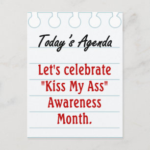 Carte Postale Il y a quelque chose dont vous devriez être au cou