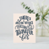 Carte Postale Il y a toujours quelque chose à être reconnaissant (Debout devant)