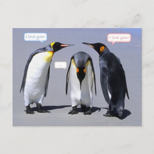 Carte Postale Il y a une foule (Devant)