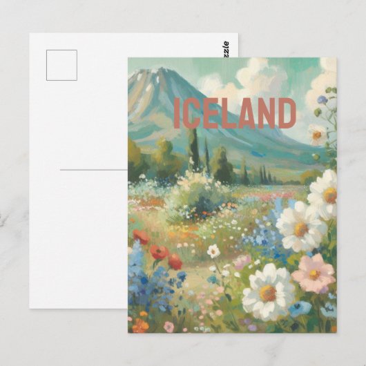 Carte Postale île (Devant / Derrière)