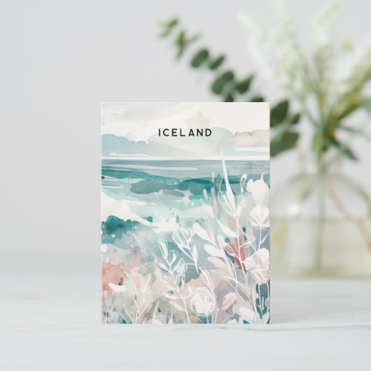 Carte Postale île (Debout devant)