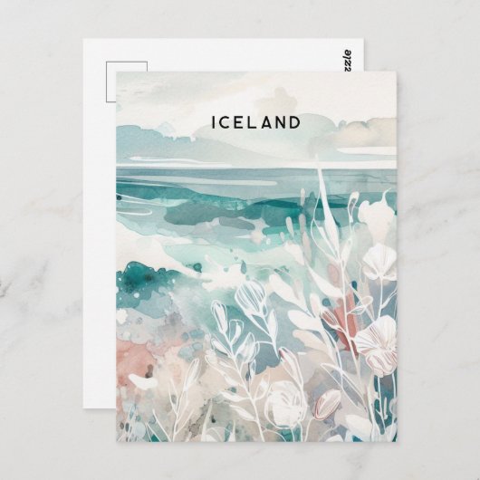 Carte Postale île (Devant / Derrière)