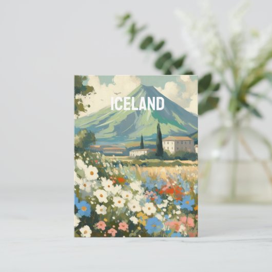 Carte Postale île (Debout devant)