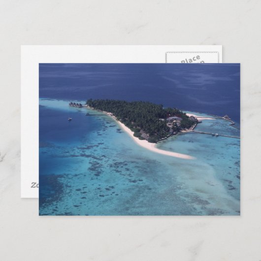 Carte Postale Île (Devant / Derrière)