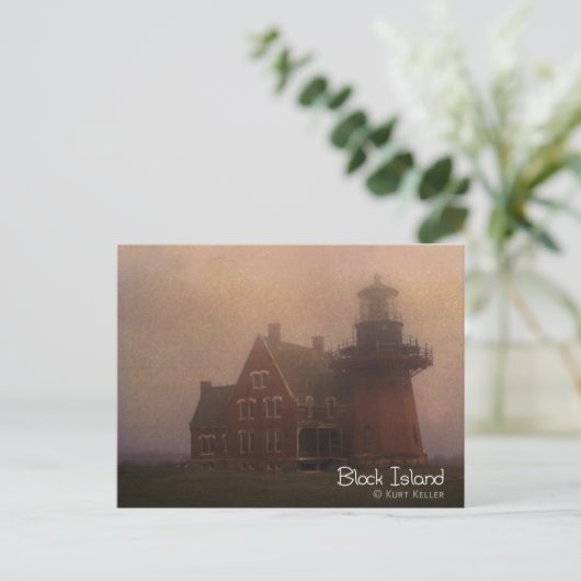 Carte Postale Île Block (Debout devant)