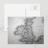 Carte Postale Île britannique (Devant / Derrière)