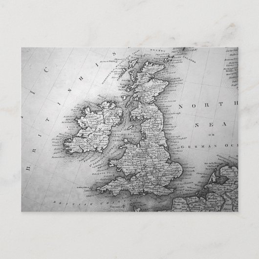 Carte Postale Île britannique (Devant)