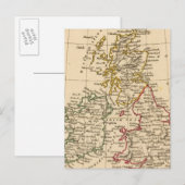 Carte Postale Île britannique (Devant / Derrière)