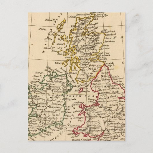 Carte Postale Île britannique (Devant)