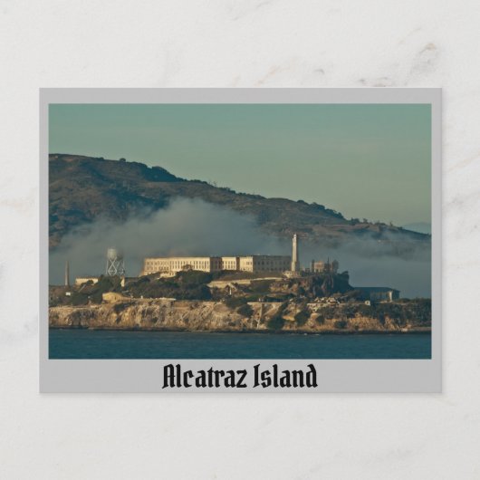 Carte Postale Île d'Alcatraz (Devant)