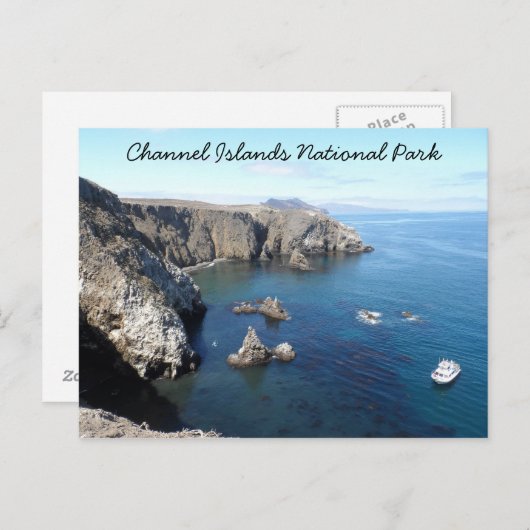 Carte Postale Île d'Anacapa - Parc national des Îles-de-la-Manch (Devant / Derrière)