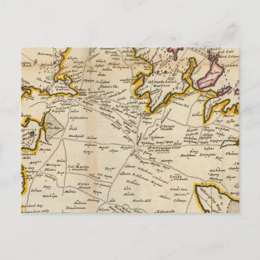 Carte Postale Île d'Antego (Devant)